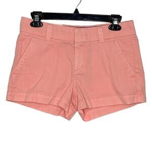 Uniqlo NWT Chino Micro Short 4 Working Pockets Belt Loops Pink Size 2